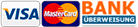 carte di credito, bonifico bancario